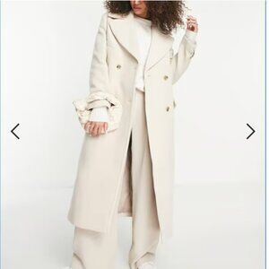 NWOT & OTHER STORIES Oversized Wide Collar Wool Coat